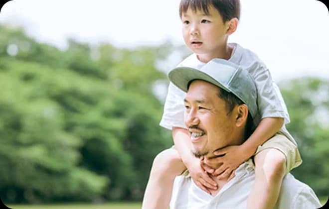 ジェイエイ秋田しんせいサービスを利用している地域の親子