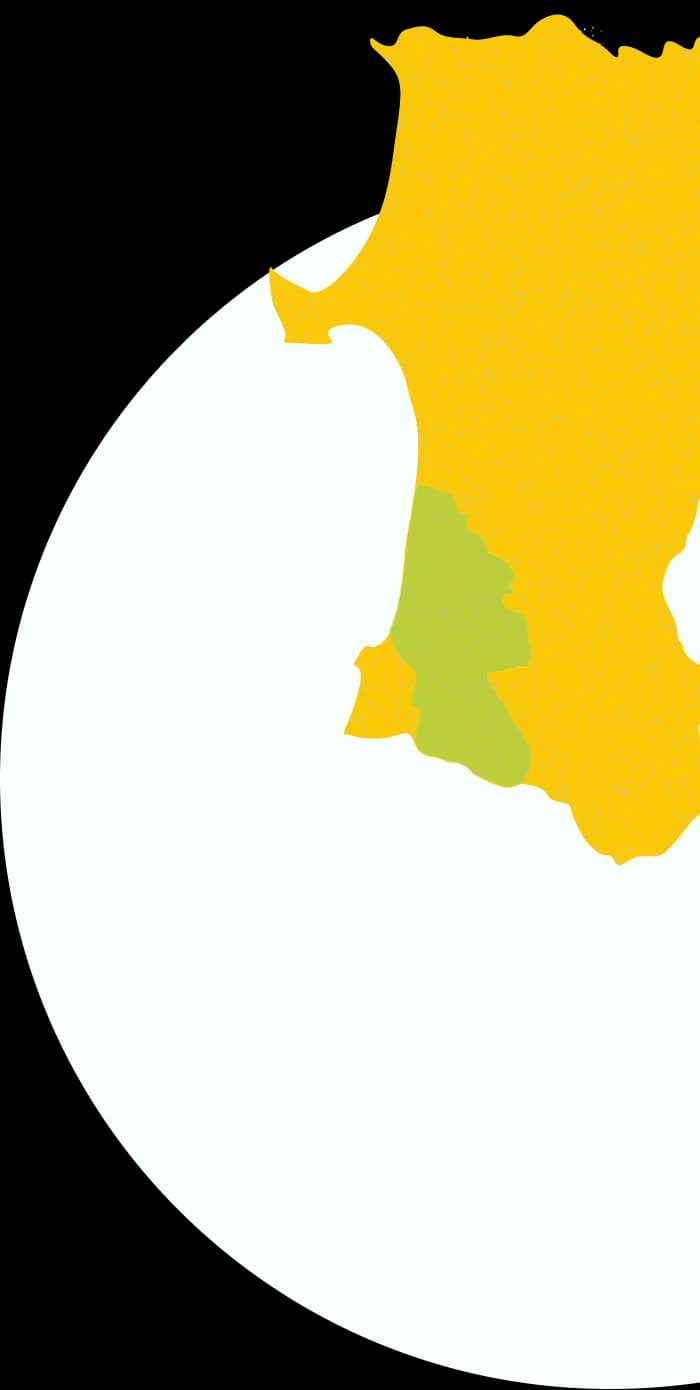 秋田県の地図